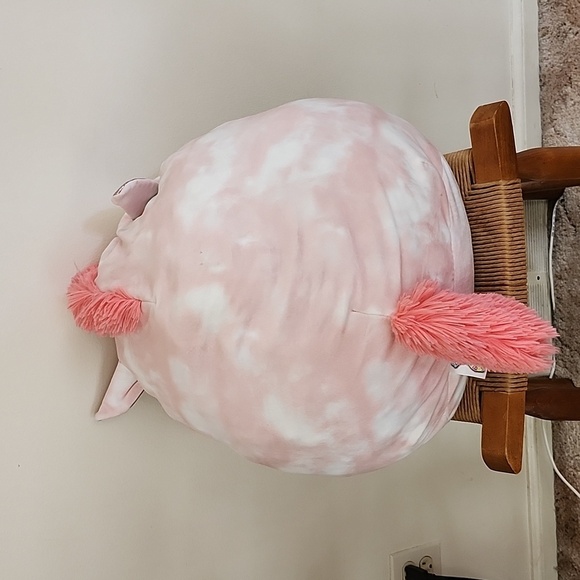 Squishmallows Fedora pink caticorn tye dye fuzzy belly large 18 inch - Picture 3 of 8